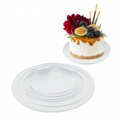 Disques à ganache rond pour gâteaux angles droits de 10 à 40 cm de