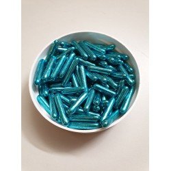 Sprinkles rods blue metallic 50gr sans E171