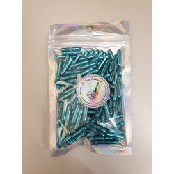 Sprinkles rods blue metallic 50gr sans E171